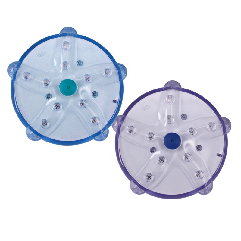 Underwater Submersible LED Lights Waterproof Multi Color Battery Operated Lamp for Hot Tub Pond Pool Fountain Lighting