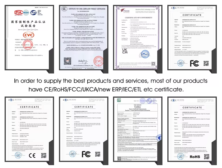 Certifications