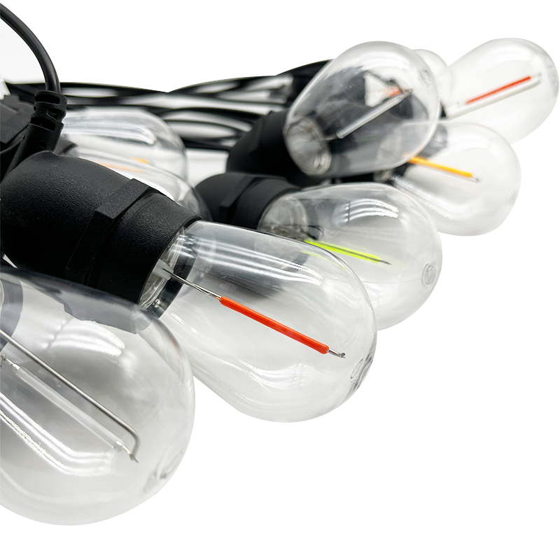 Wholesale Connectable Drop Festoon Lighting Vintage Holiday Patio Cafe Globe Outdoor String Outdoor Led Christmas Light