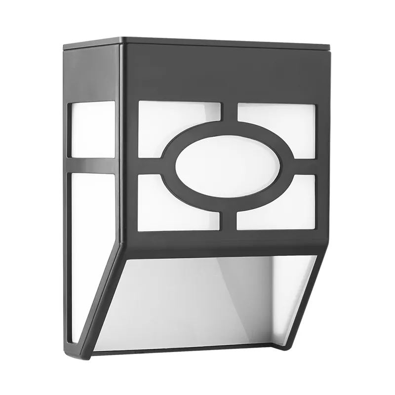 Outdoor Solar LED Wall Light Waterproof Lighting for Deck Fence Patio Garden Landscape Lamp