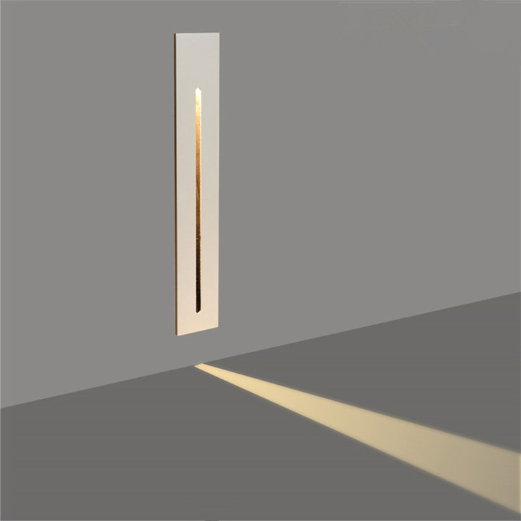3W Outdoor LED Stair Lighting White Emitting Recessed Landscape Steps Light