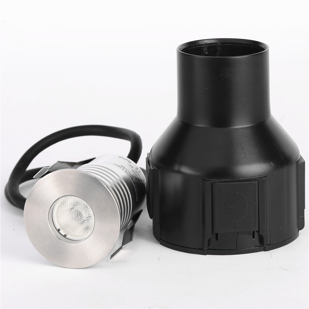 IP67 Waterproof Aluminum Landscape Garden LED Buried Lamp DC24V Embedded Well Light 3W RGB 3-Year Warranty