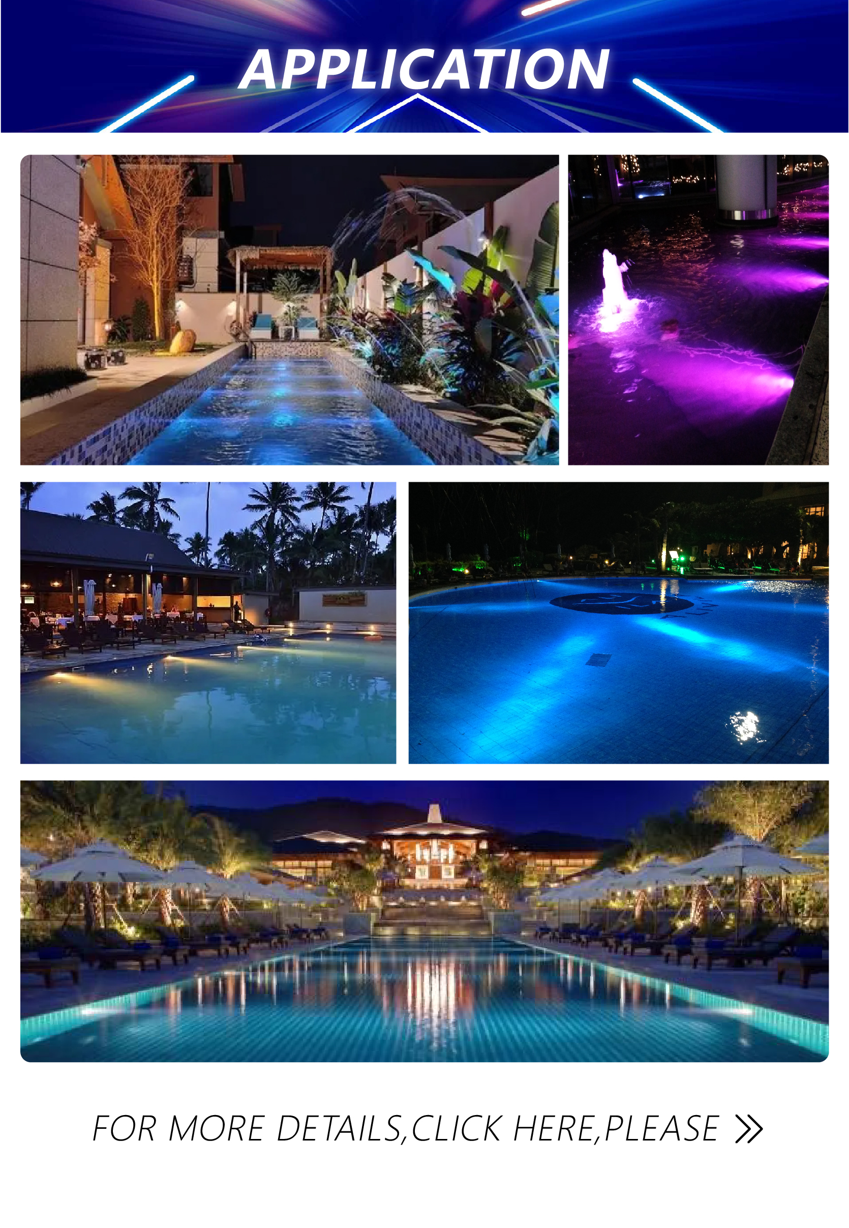 LED Underwater Light 36W IP68 Waterproof Swimming Pool Garden Fountain Light RGB Color Submersible Lamp Portable 24V 5-Year