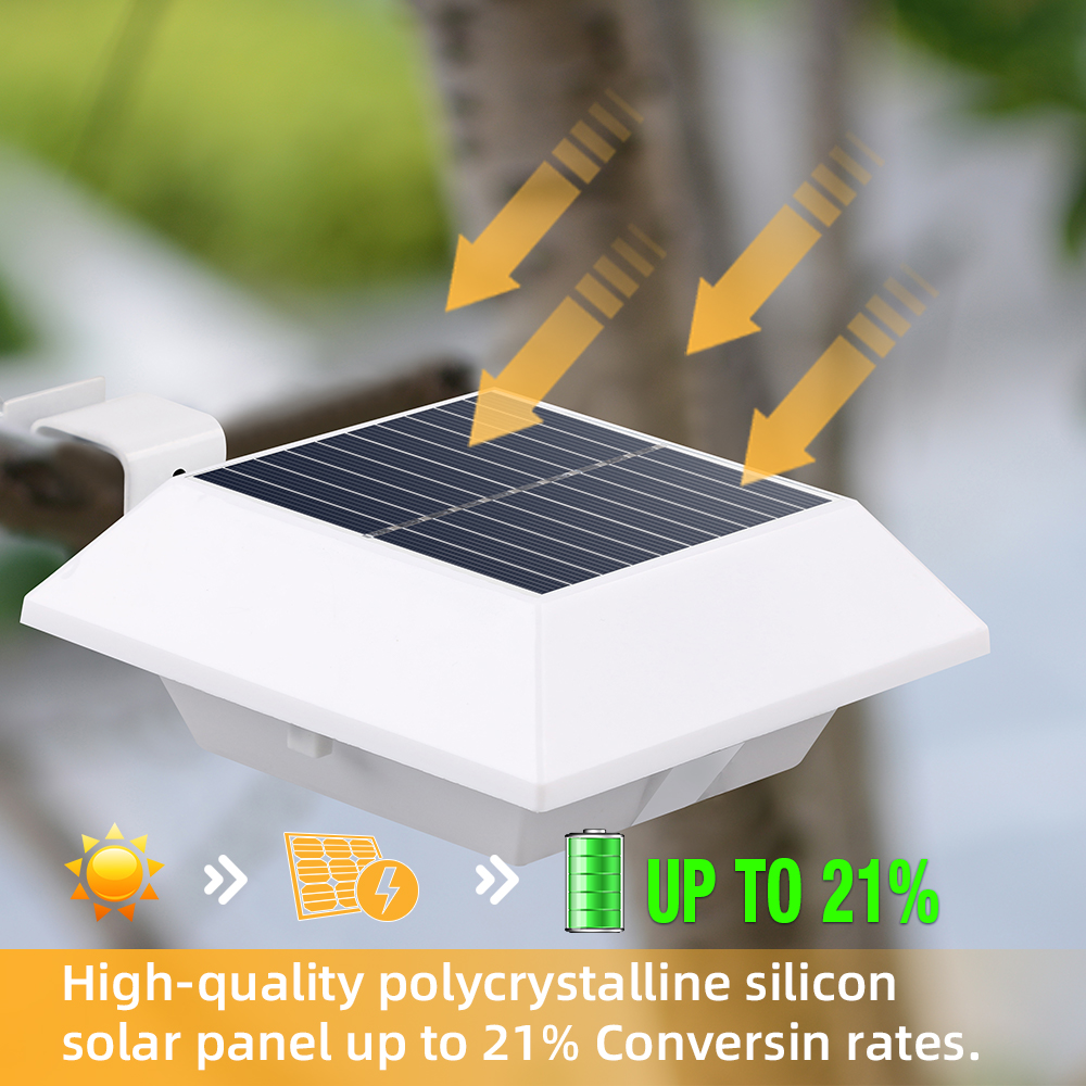 New Design Factory Price Solar Pool Fence Gutter Light for Deck Yard and Driveway Path