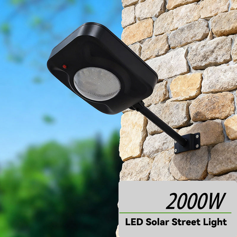 Solar Street Lights Outdoor Motion Sensor Dusk to Dawn Solar Flood Light with Remote for Driveway Path Garden Parking Lot