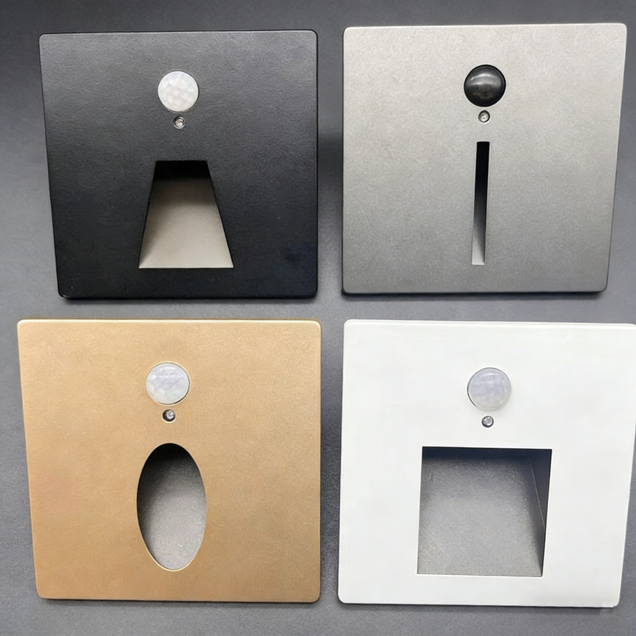 Household Aisle Type Step Kick Light Induction Step Wall Light Led Embedded Stair Step Light