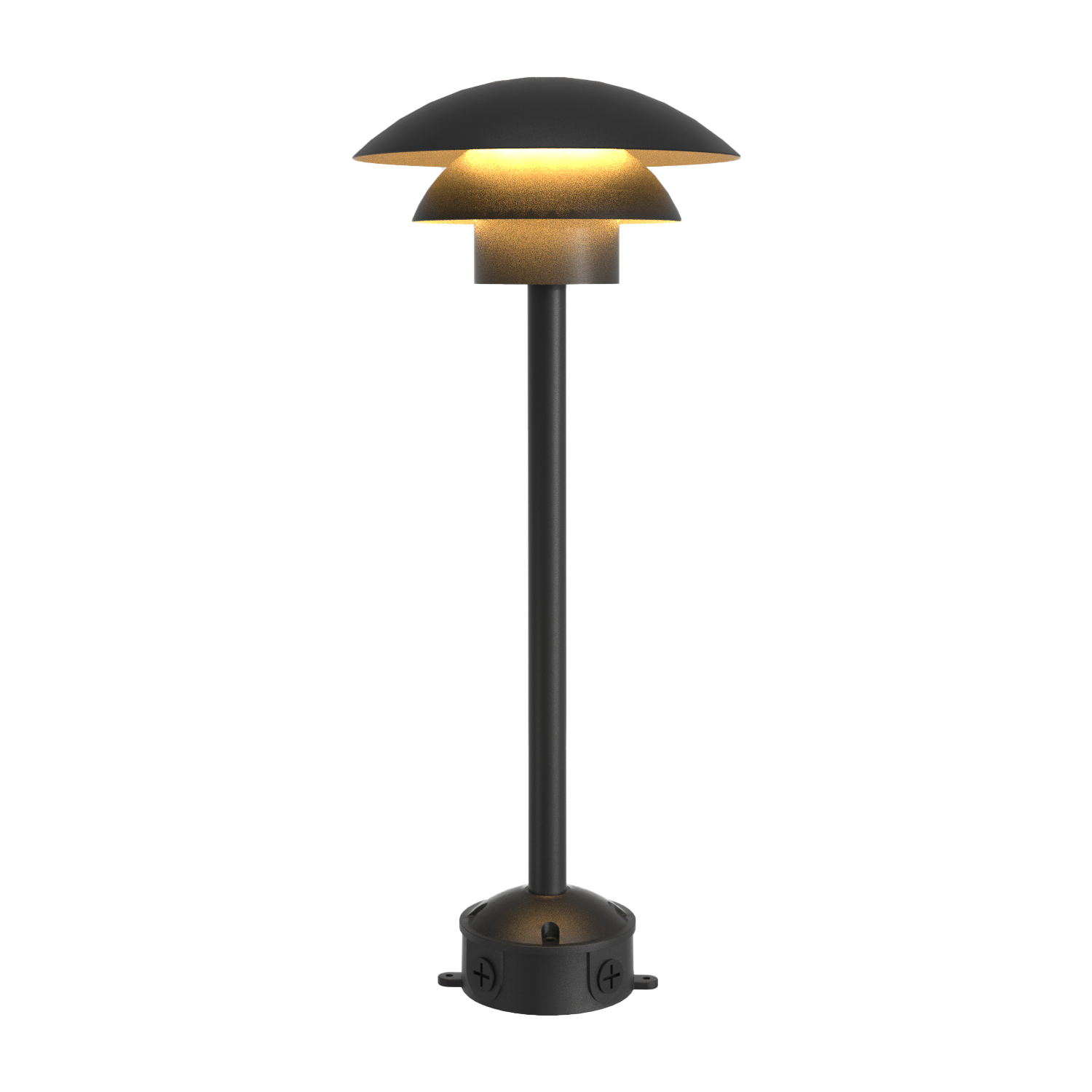 Black IP65 Outdoor Hanging Pendant Light Aluminum Body LED 3500K Warm White 120 Beam Angle EEI A++ Garden AC CE Certified 3-Year