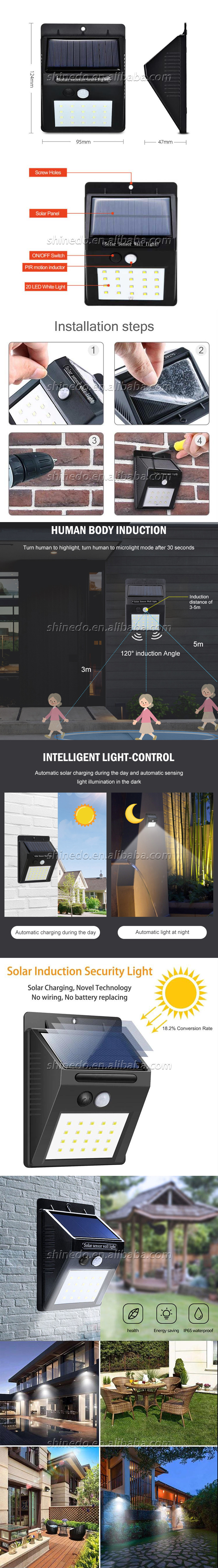 Solar Powered Light Detail 2