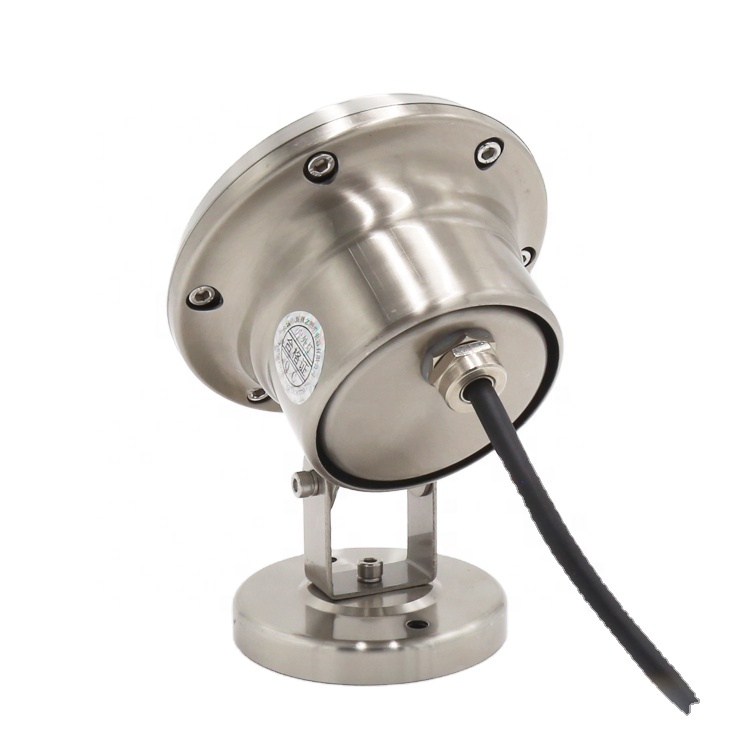 304 316L Stainless Steel IP68 24V Swimming Pool LED Underwater Light