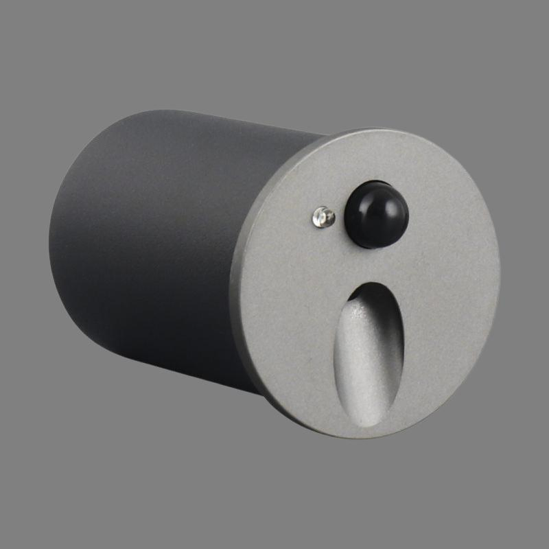 IP54 1W LED Round Step Sensor Lights for Deck and Patio Steps