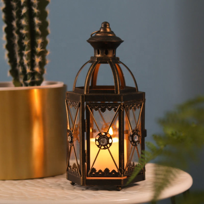 Patio, Front Porch, Farmhouse, Wedding, Black Vault Outdoor Decor Decorative Candle Lantern Metal Hanging Lantern