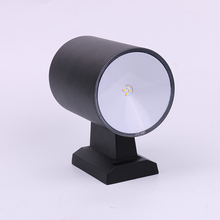 Solar-Powered Fence Gutter Lights IP54 Waterproof Aluminum Led Grey 2700K Soft Warm White 50Lumens 2-Year Warranty Outdoor Light