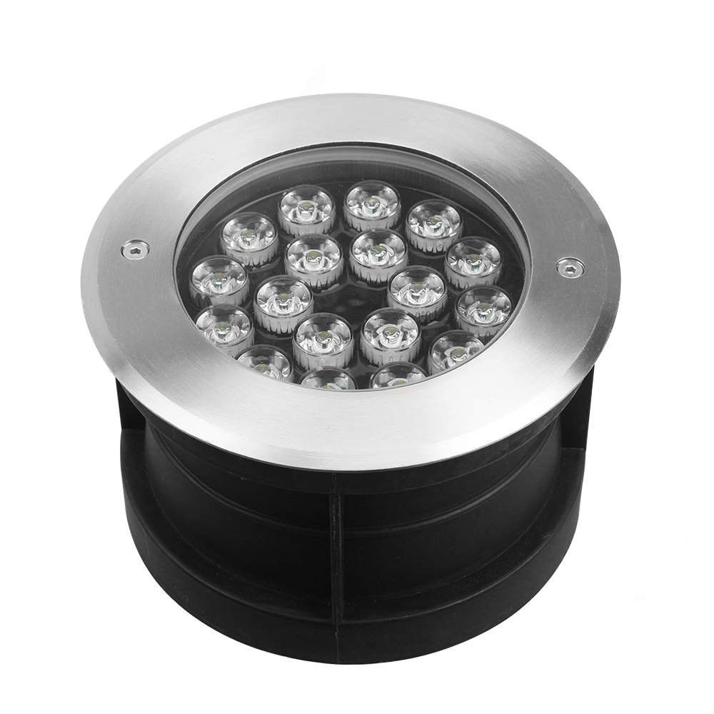 IP68 Waterproof LED Uplight Recessed Garden Light Stainless Steel Body Outdoor Inground Well Lighting for Landscape Application