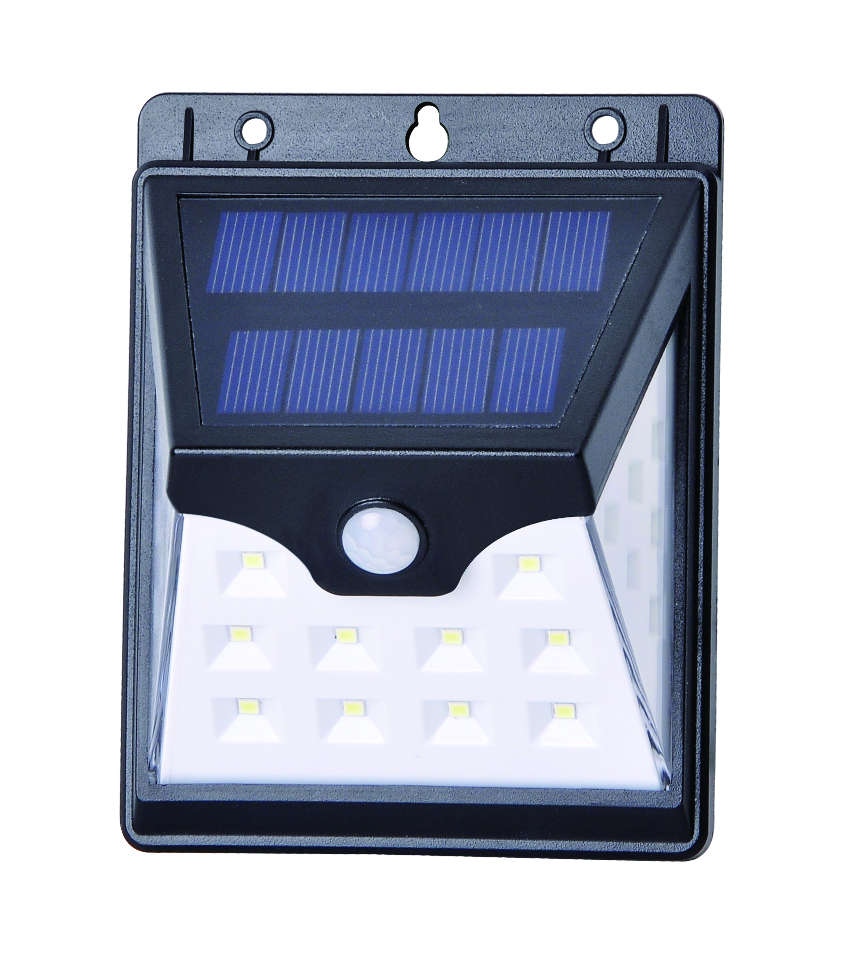 Outdoor Solar IP65 Rated Garden Gate Fence Security 20W Motion Sensor Modern LED Wall Lights