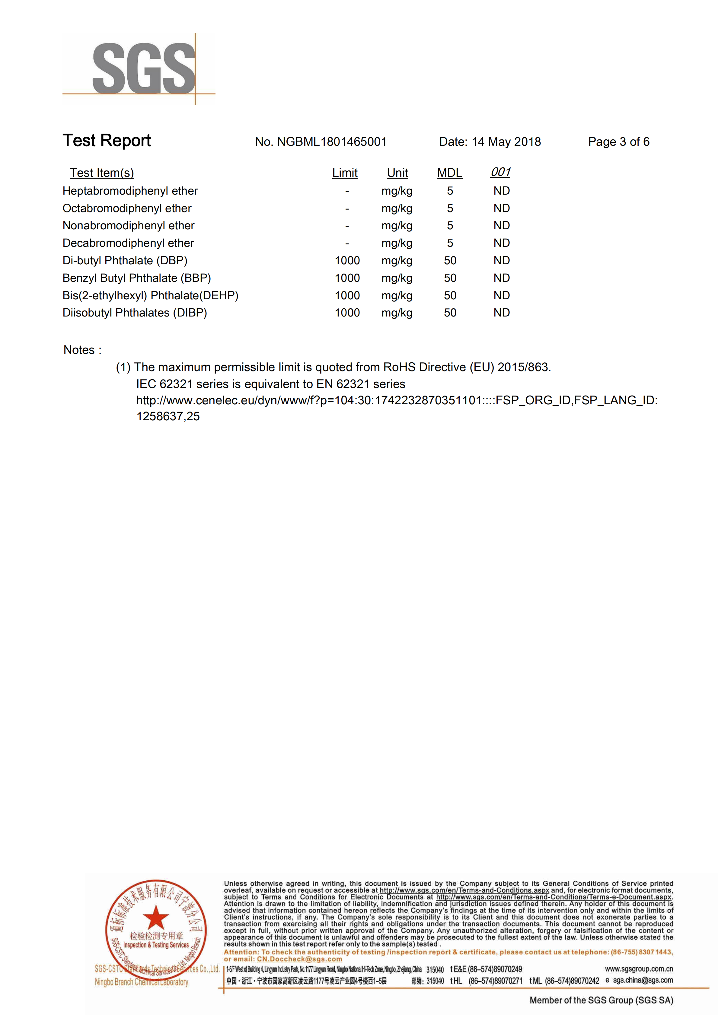 Certification Document 3
