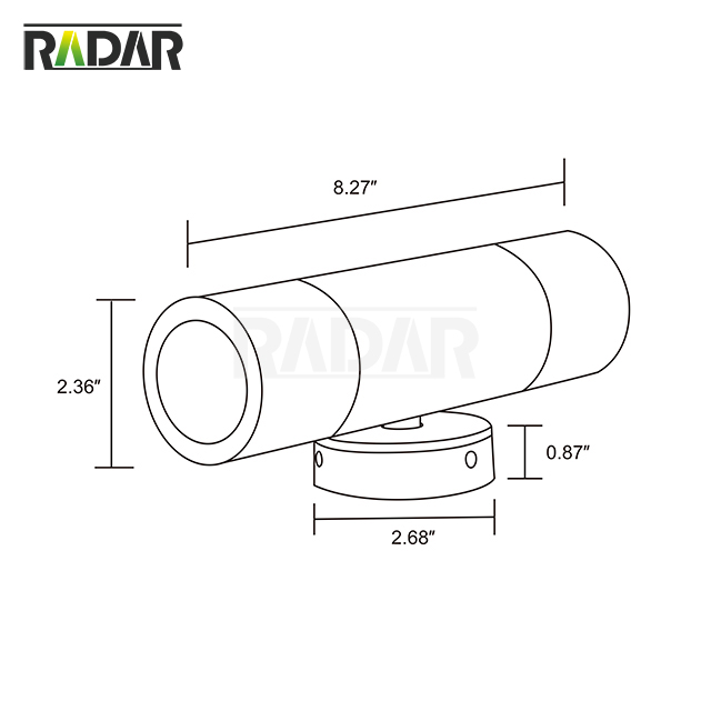 Up and Down Led Wall Light Fixture for Outdoor Light