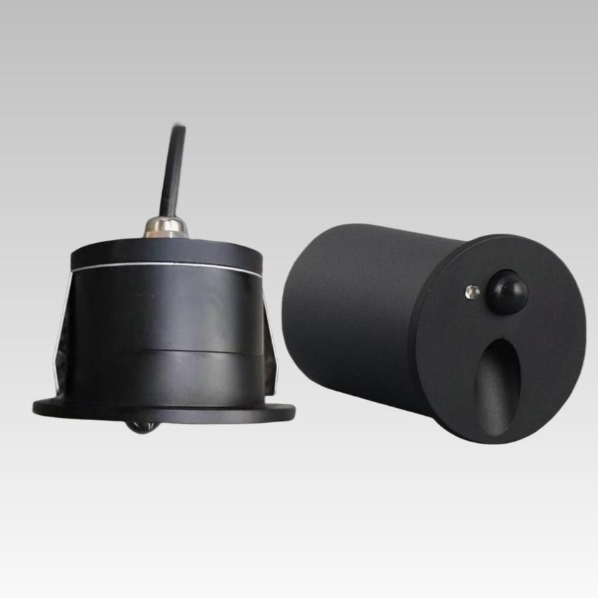 IP54 1W LED Round Step Sensor Lights for Deck and Patio Steps