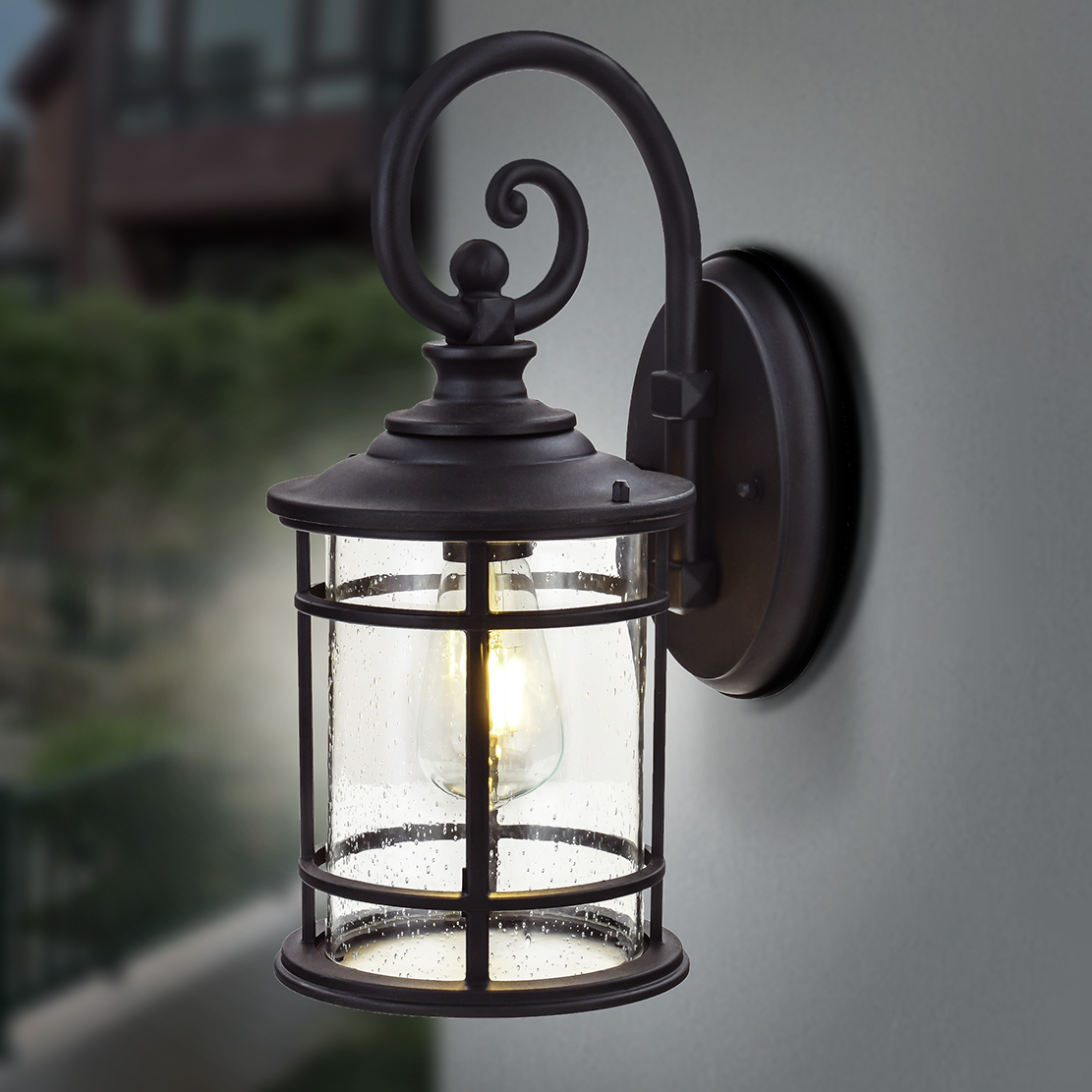 Factory Wall Lamp Waterproof Outside Garden Lantern Sconce Outdoor Porch Wall Lights