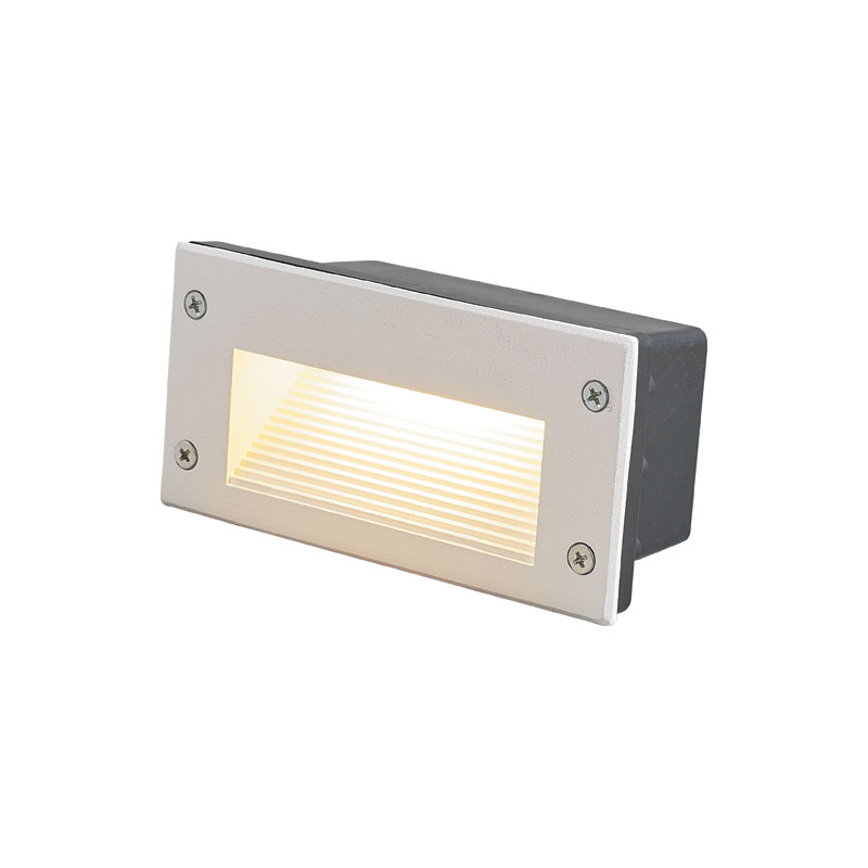 Indoor Outdoor Buried IP65 Aluminum LED Step Light for Staircase Wall Lighting 3W Recessed