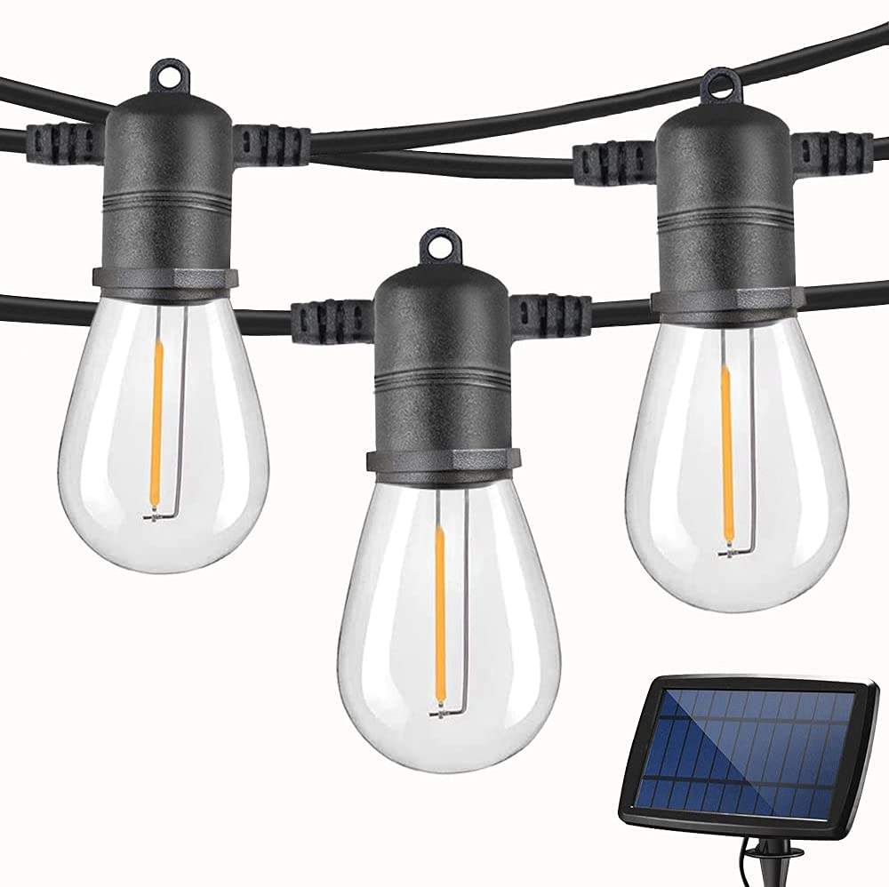 LED solar light string detail 1