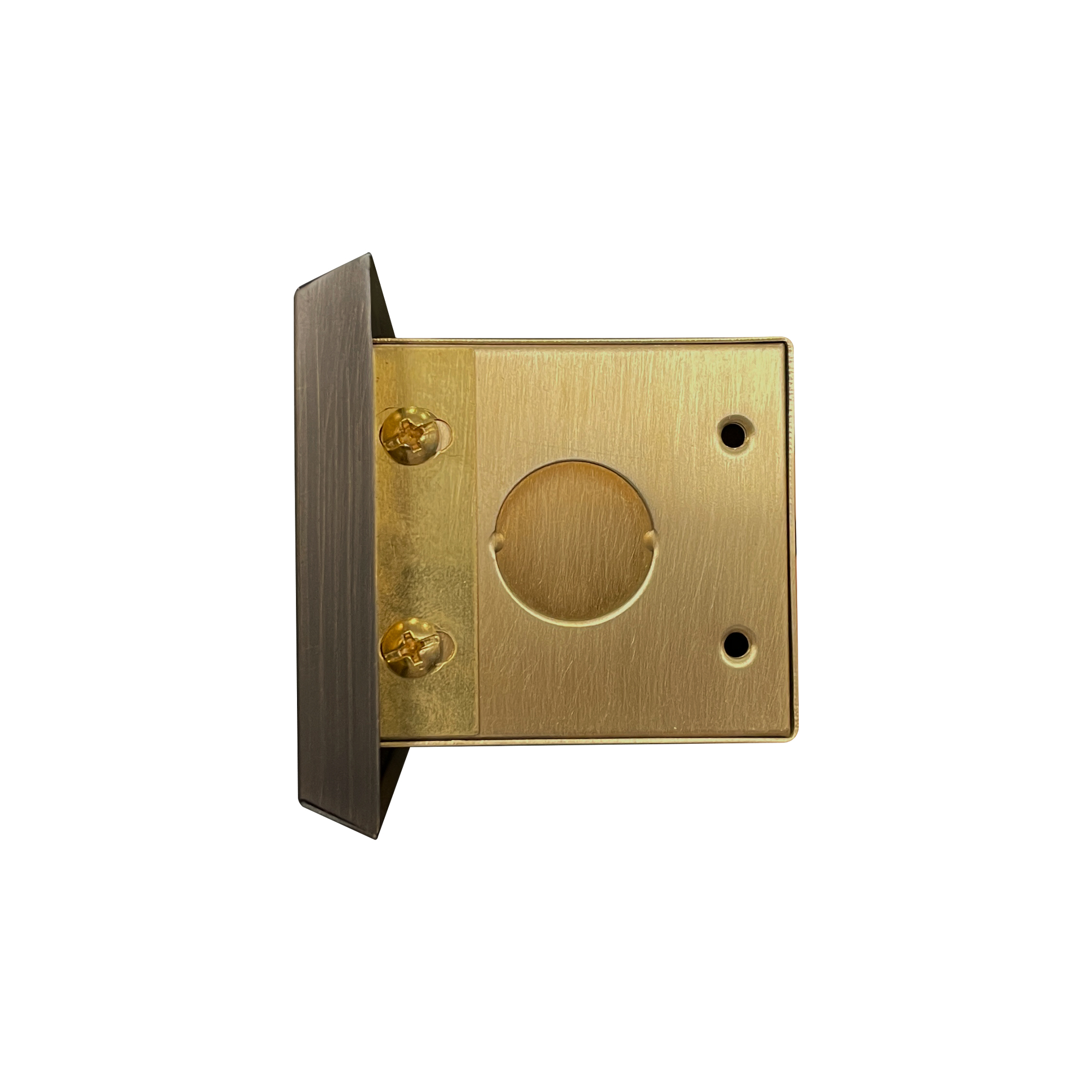 Brass LED Stair Step Light for Outdoor Low Voltage 12V Warm White with 2700/3000K CCT for Garden and Landscape Lighting