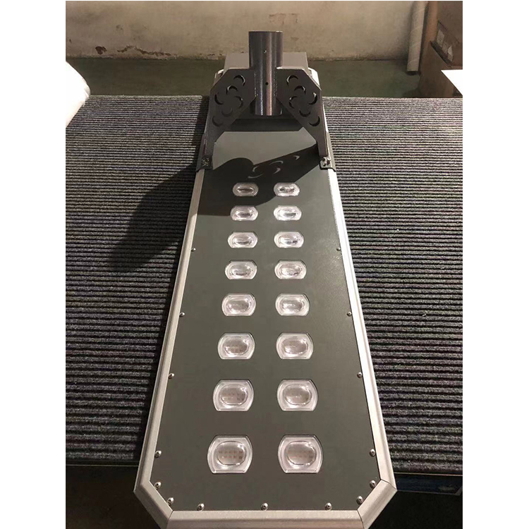 Outdoor Solar Street Light Motion Sensor With Pole Arm 100W 120W 150W Ip65 Solar Street Lighting