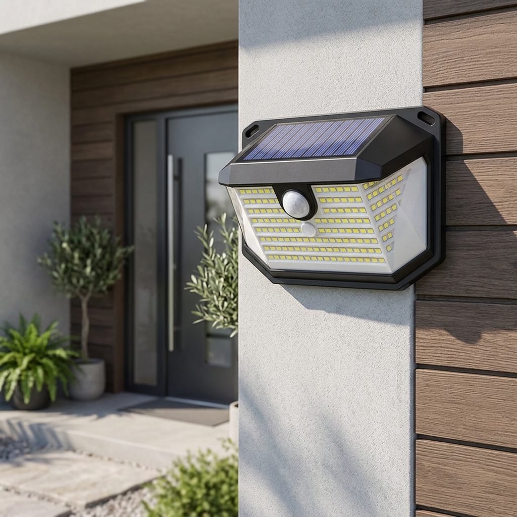 High Lumens Factory Direct Sale Durable Abs Housing Auto on Off Dusk to Dawn Pir Motion Sensor Light for Garden Yard Patio