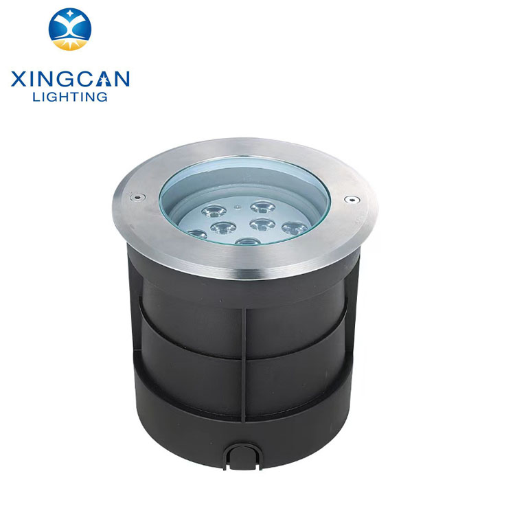Adjustable Angle LED In-Ground Deck Light Garden IP67 Waterproof Buried Underground 3W 9W 12W 18W 24W Aluminum LED Well Light
