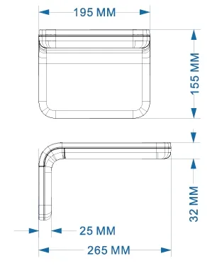 Solar Wall Lamp Parameter Image
