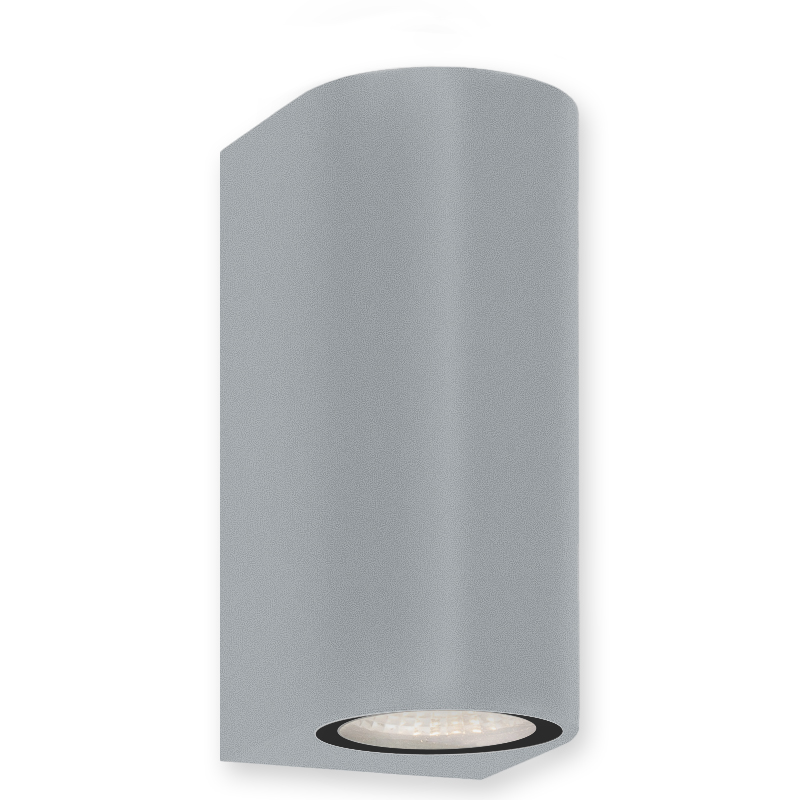2x5w GU10 Indoor Outdoor Led Wall Lamp up and Down Wall Surface Mount Light Modern Garden Landscape