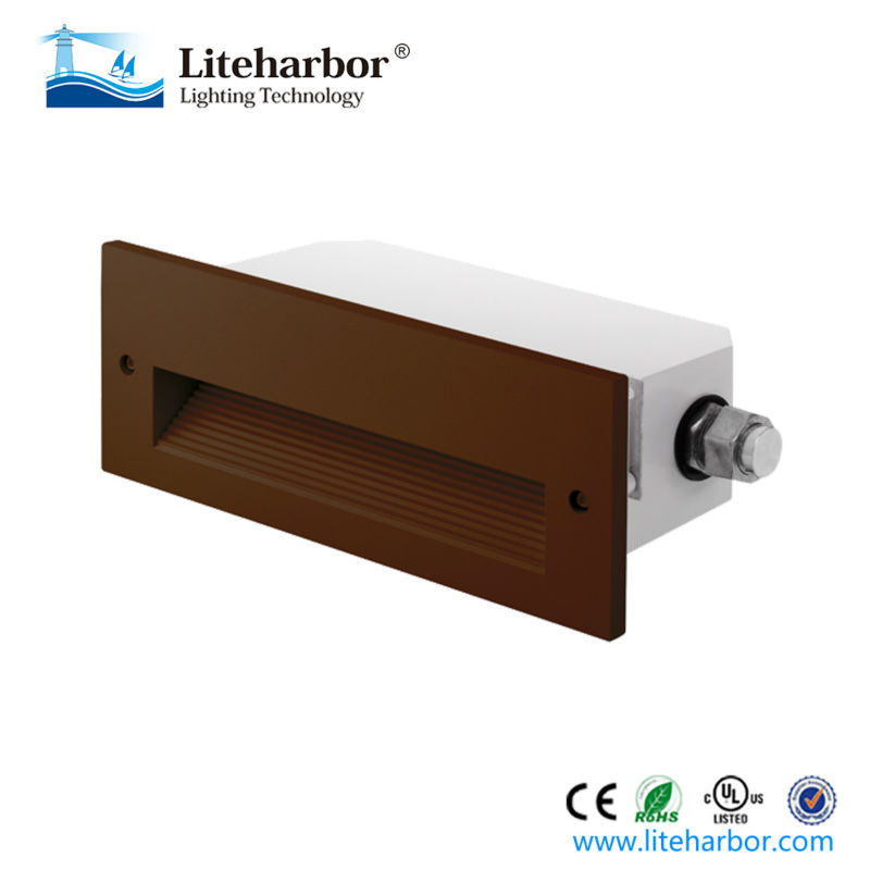 13W Recessed Outdoor Wall Mount Mini Stair Square LED Step Light