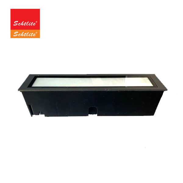 Outdoor Recessed Light Aluminum RIYAD LED 10W Step Light square Gray for Hotel Garden P65 Waterproof Wall Step Stair Light