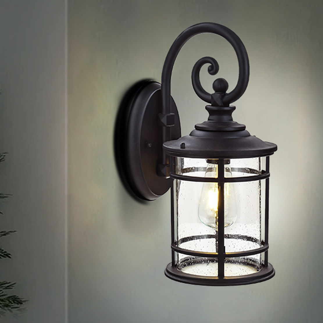 Factory Wall Lamp Waterproof Outside Garden Lantern Sconce Outdoor Porch Wall Lights