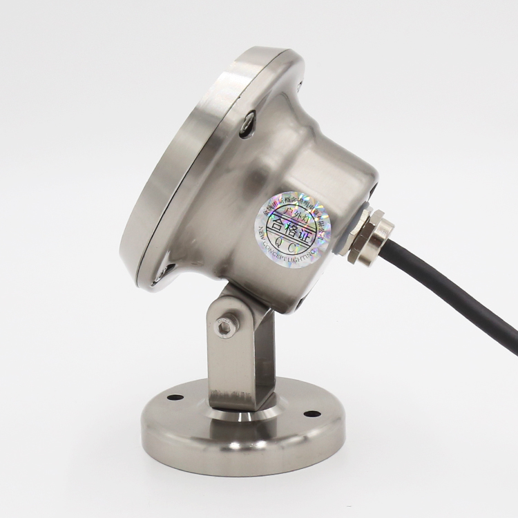 304 316L Stainless Steel IP68 24V Swimming Pool LED Underwater Light