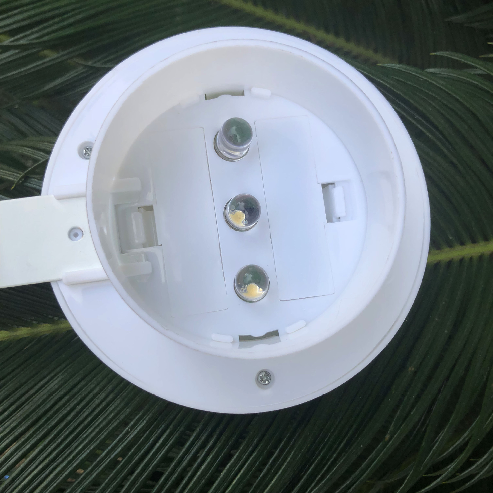 IP67 Waterproof 3 LED Solar Gutter Lights for Garden Fence Outdoor Solar Fence Lights