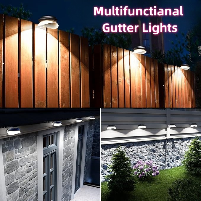 Gutter Solar Lights Unique Design