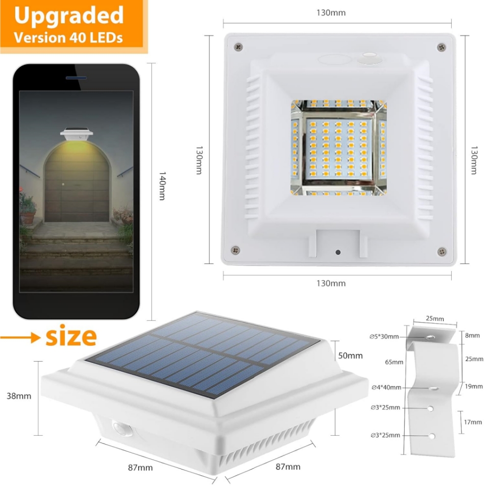 Decorative Solar Garden Light Details 3