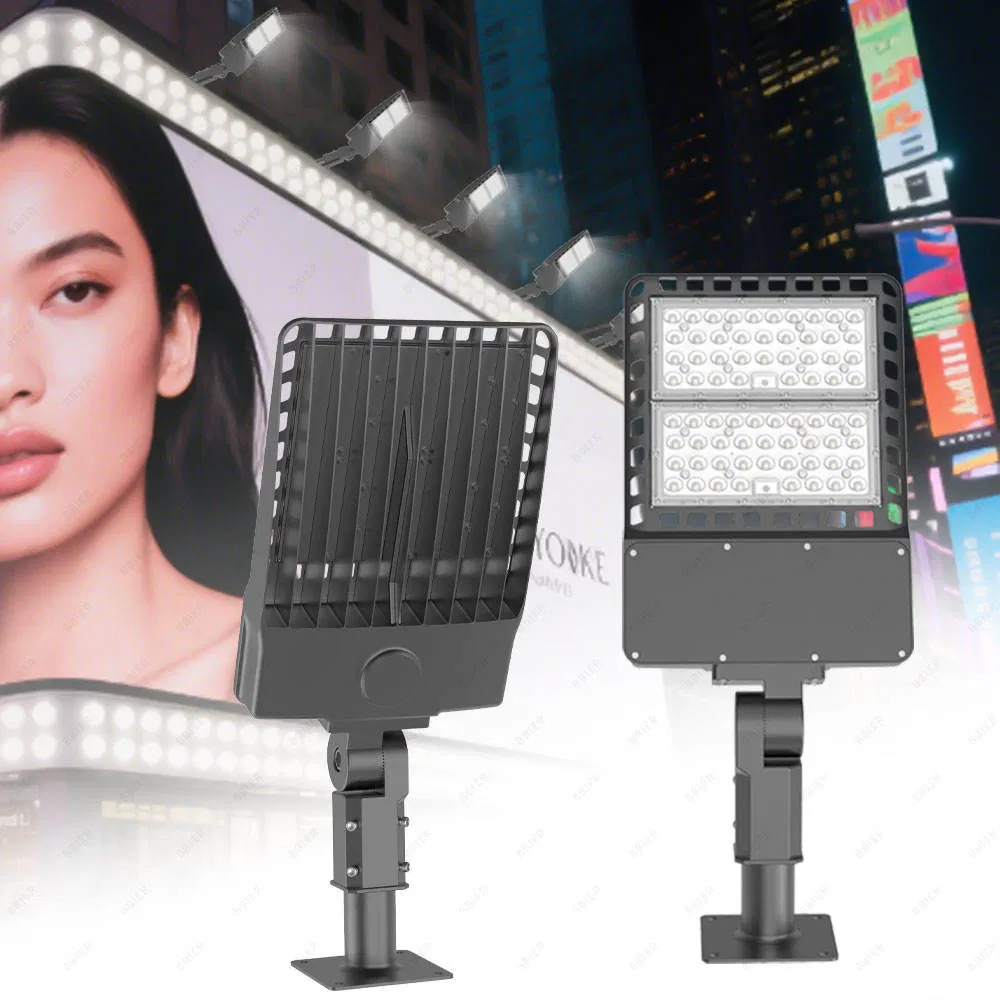 Bbier 100-277VAC 200W IP65 Security Wall Pack Fixture Industrial Security Outdoor LED Flood Light