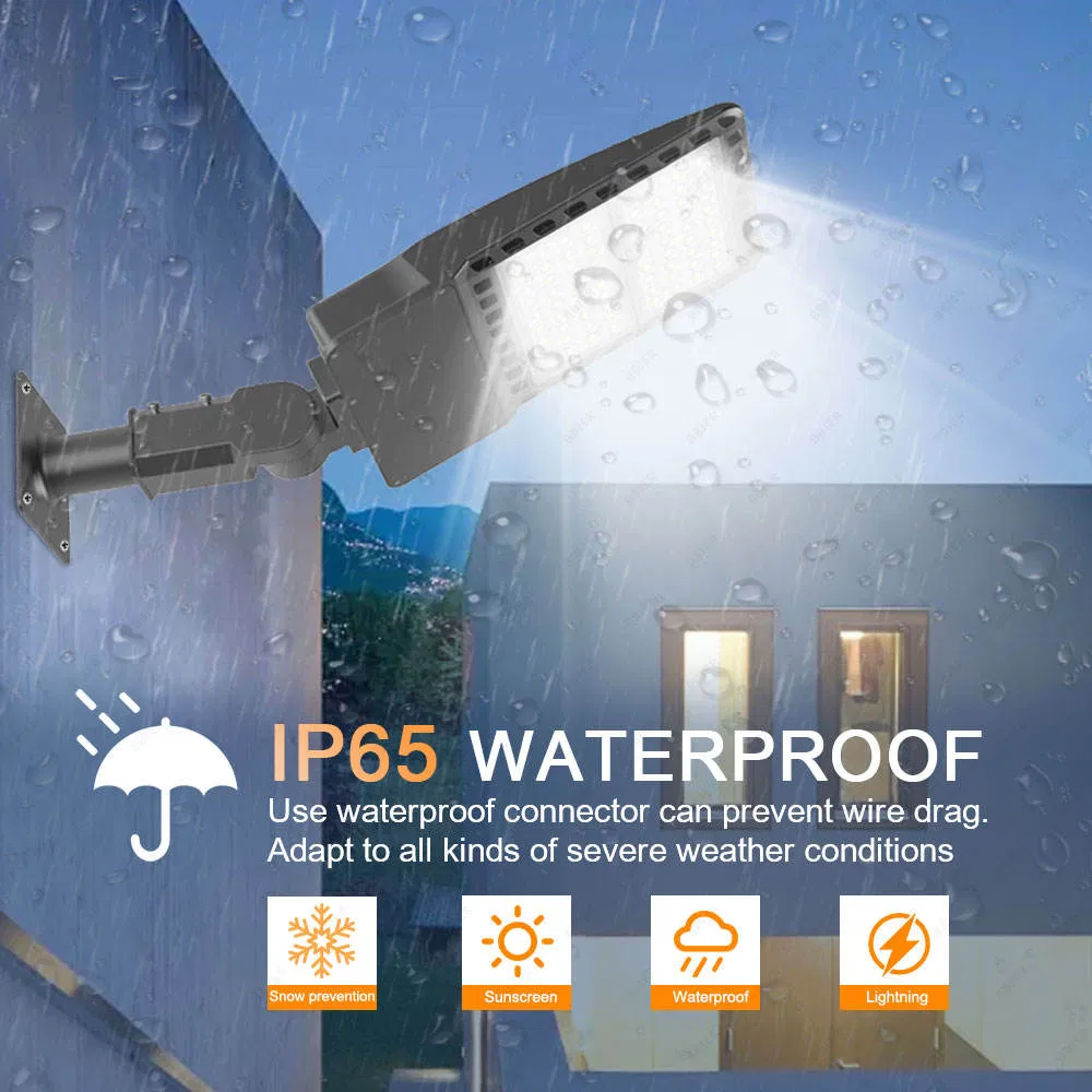 Bbier 100-277VAC 200W IP65 Security Wall Pack Fixture Industrial Security Outdoor LED Flood Light