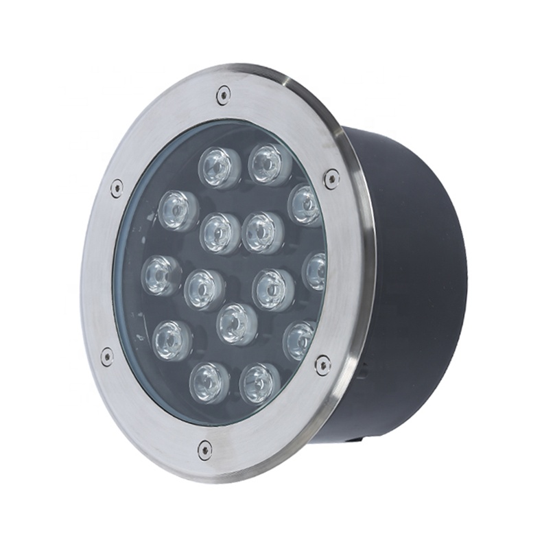 Outdoor Landscape Lights Warm Light 15W LED in Ground Well Lights IP67 Underground Spotlight for Driveway Deck
