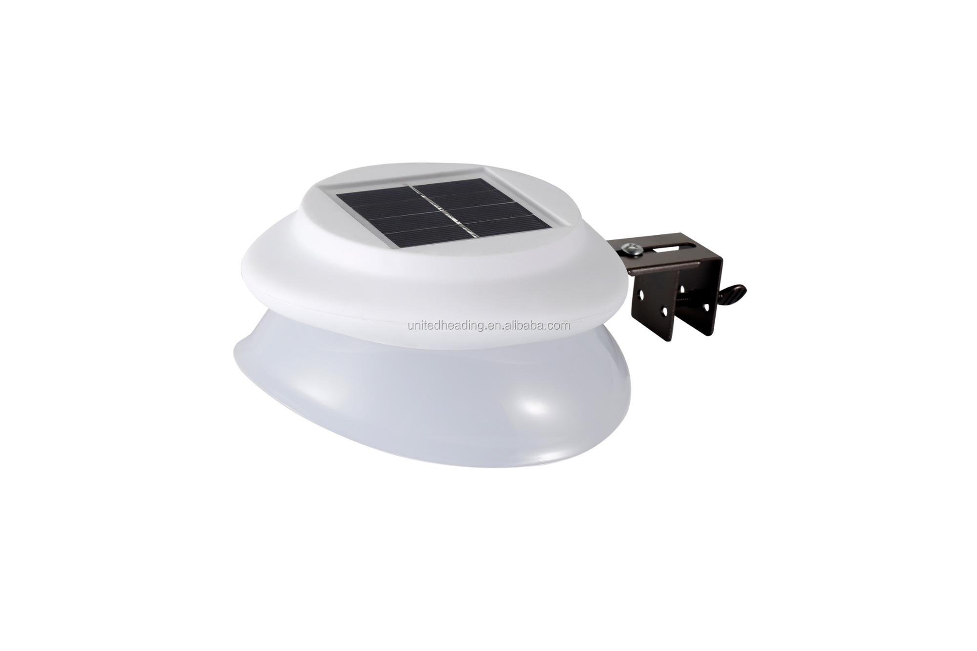Newest Waterproof Solar Powered Fence Gutter Led Light