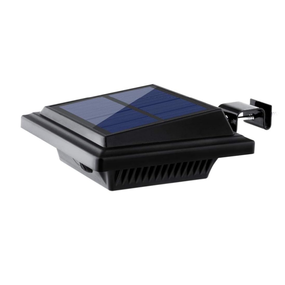 UniqueFire New Decorative Outdoor Waterproof IP65 40 LEDs Wall Fence Pathway Gutter 3.7V Square Solar Garden Light