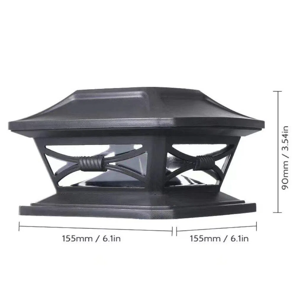 Modern Porch Patio Decorations Deck Lights IP65 Waterproof Outdoor Pillar Light