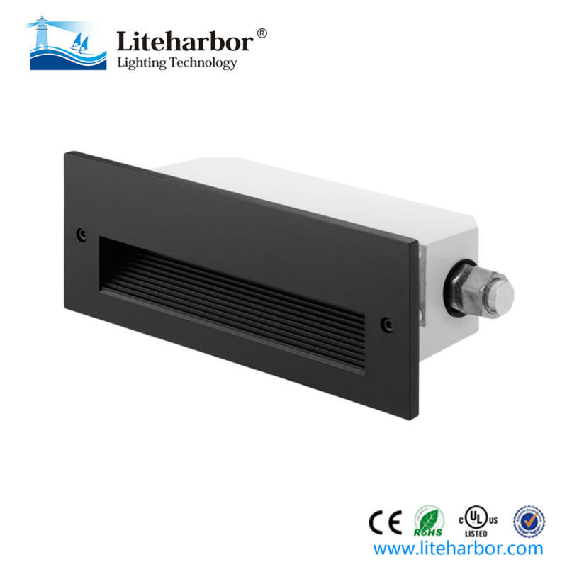 13W Recessed Outdoor Wall Mount Mini Stair Square LED Step Light