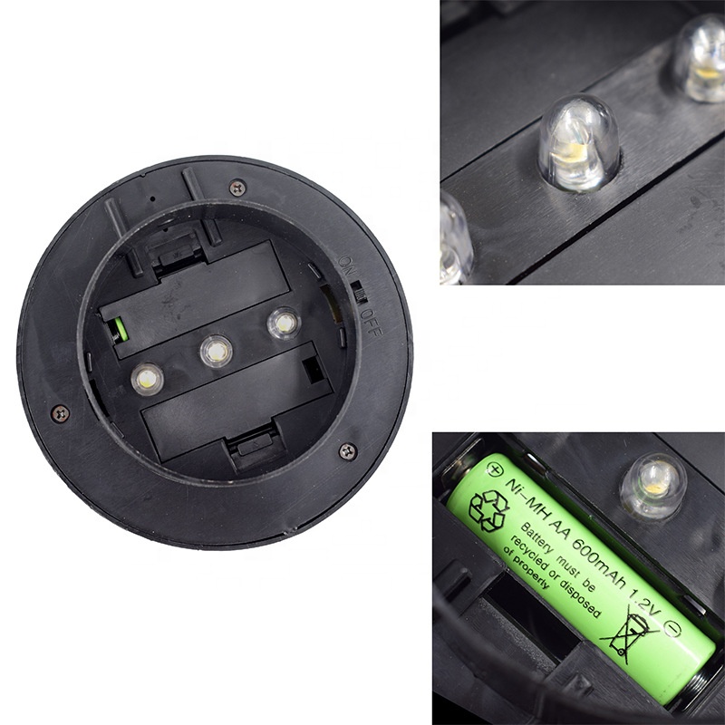 Hot Solar Light Outdoor Products 2020 3 LED IP65 Waterproof Solar Gutter Light for Garden