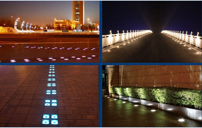 IP67 Waterproof Aluminum Landscape Garden LED Buried Lamp DC24V Embedded Well Light 3W RGB 3-Year Warranty