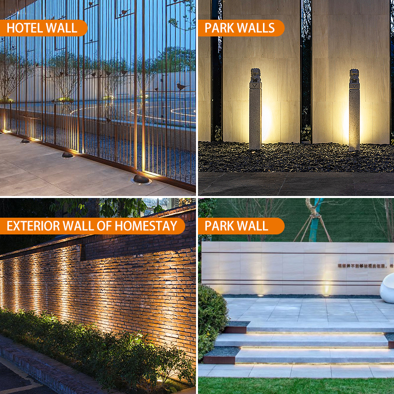Adjustable Angle IP65 Waterproof LED In-ground Light Aluminum Recessed Underground Well Lamp for Hotel Path Landscape