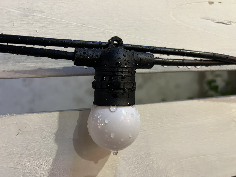 Heavy Duty G45 Waterproof IP65 E27 Connectable LED Outdoor Festoon Patio String Lights