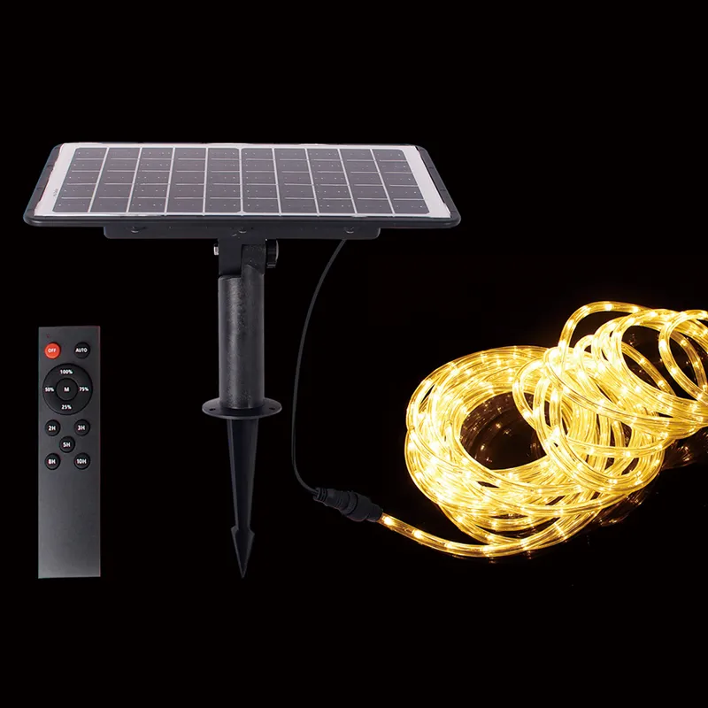 Waterproof Outdoor Strip Light LED Solar for Window Pool Deck Stairs Roof Patio Walkway Fence Decor