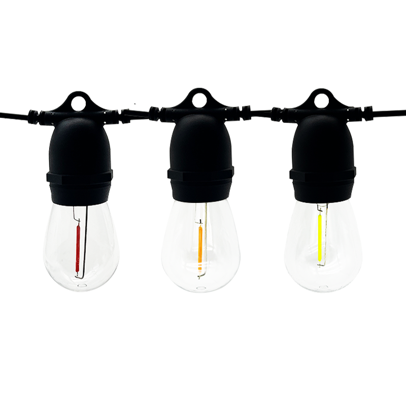 Wholesale Connectable Drop Festoon Lighting Vintage Holiday Patio Cafe Globe Outdoor String Outdoor Led Christmas Light